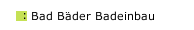 Bad B&auml;der Badeinbau